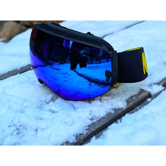 New Double Layer Anti Fog Lens Ski Goggles NATFIRE for Skiing Snowboarding - Picture 3 of 8